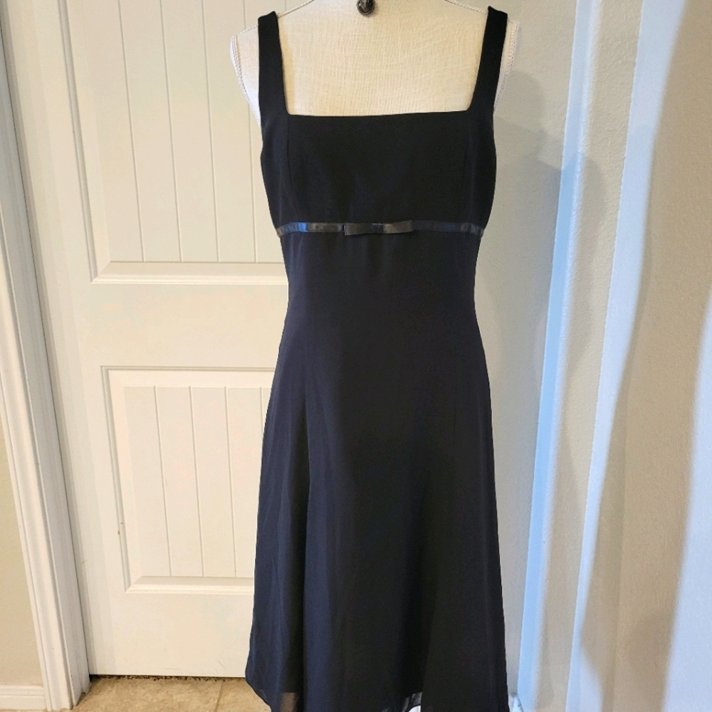 Black cocktail dress